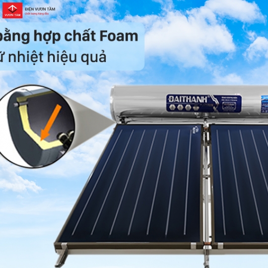 Máy nước nóng NLMT tấm phẳng Platinum 300L